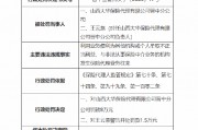 山西大華保險代理晉中分公司被罰8萬元：因利用業(yè)務便利為其他機構(gòu)或個人牟取不正當利益等