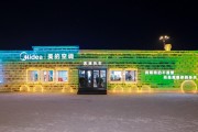 冰雪大世界盛大開園，美的空調(diào)橫跨50℃打造“東北夏威夷”