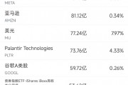 12月20日美股成交額前20：Palantir獲瑞銀看好，股價大漲8.5%
