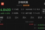 中東股市大跌，沙特阿美暴跌900億美元！