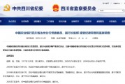 農業(yè)銀行四川省達州分行黨委委員、副行長趙輝被查