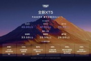 凱迪拉克全新XT5上市：推出3款蜂鳥(niǎo)四驅(qū)車型，限時(shí)一口價(jià)26.59萬(wàn)元起