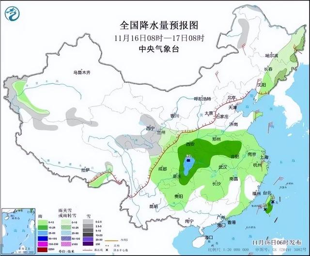 冷冷冷！大風(fēng)＋降溫都來(lái)了！全國(guó)冰凍線進(jìn)程圖出爐，這些地方雨雪天氣持續(xù)在線