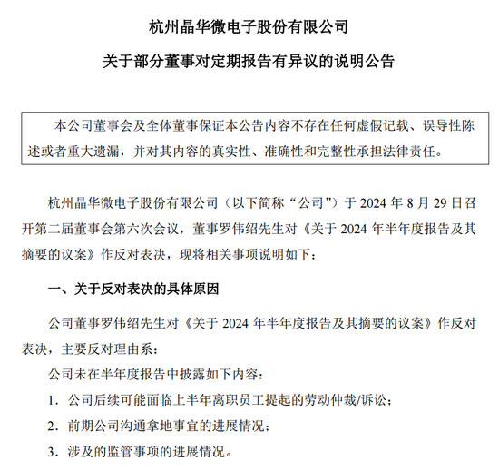 涉嫌信披違法違規(guī)！知名芯片股晶華微，被立案！