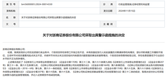 罕見“不正當(dāng)競爭”！浙商證券發(fā)生了啥？