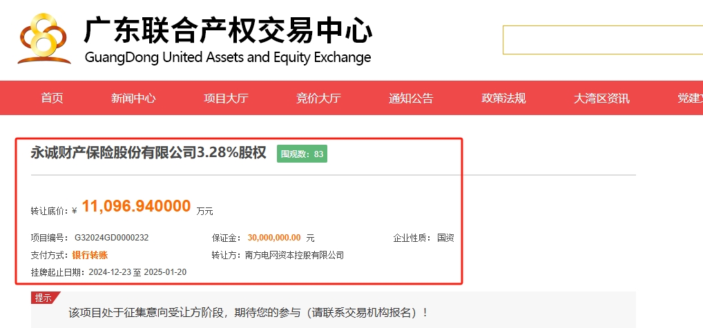 央國企出清險企股權(quán)迎來小高峰，近一周至少5家保險公司股權(quán)被掛牌，買家仍難尋