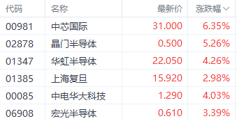 繼續(xù)看多半導(dǎo)體！機(jī)構(gòu)預(yù)期2025年資本支出激增 中芯國際漲超6%