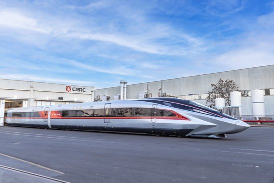 全球跑得最快的高鐵！CR450動車組樣車發(fā)布