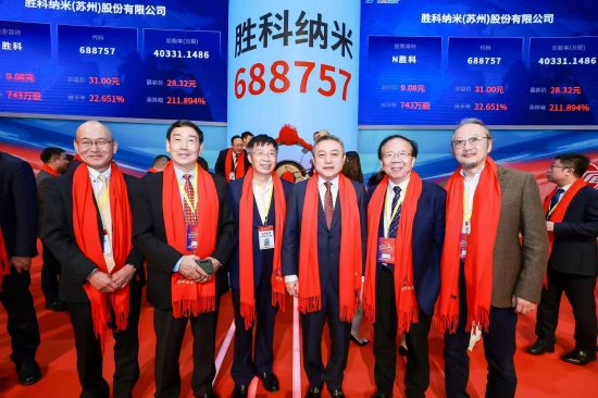 勝科納米董事長(zhǎng)李曉旻親述上市感動(dòng)瞬間：蘇州市委書記劉小濤直言“這是企業(yè)的榮譽(yù)，企業(yè)家必須走在前面”