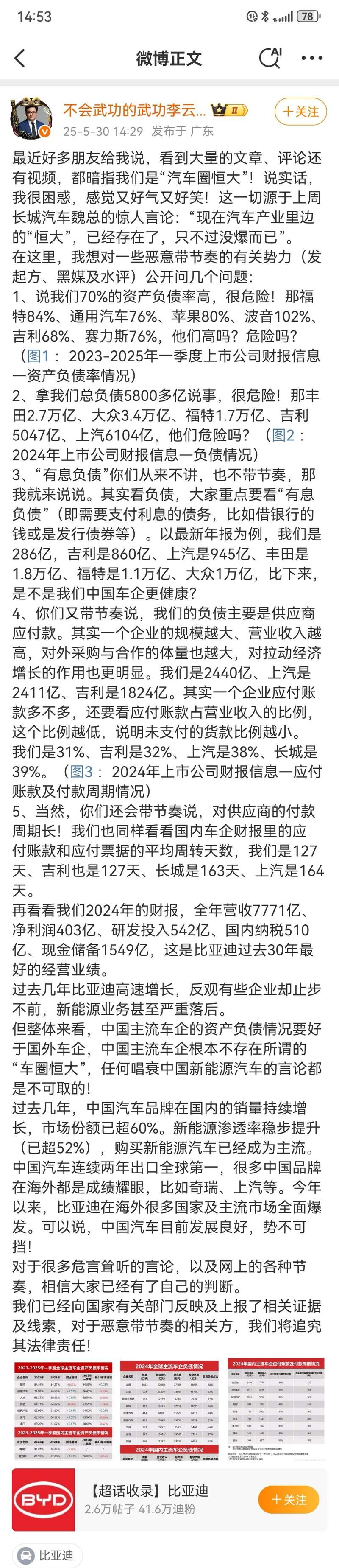 冷靜看待車(chē)圈“恒大”式危機(jī)言論