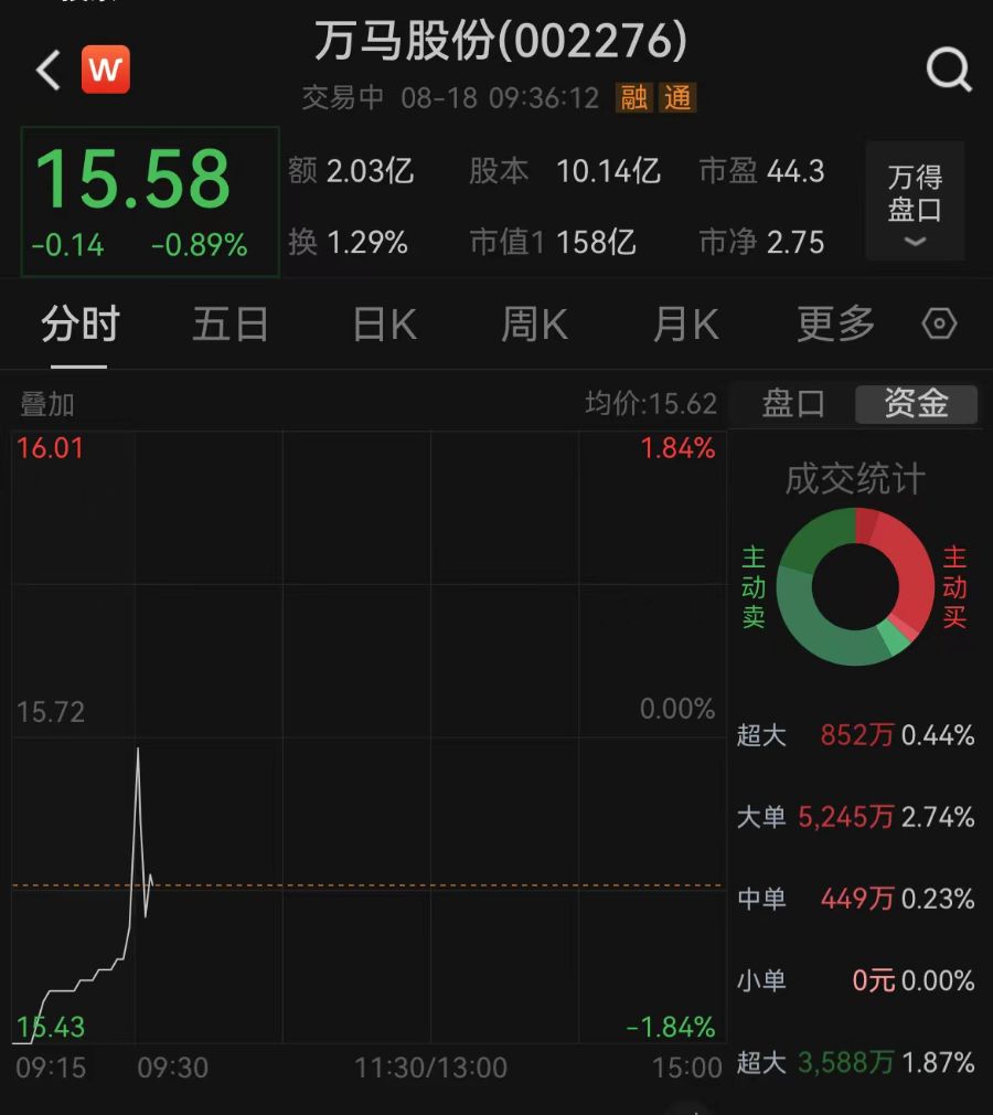 10億投資晚披露兩個(gè)月！萬馬股份收警示函，時(shí)任董事長已辭職